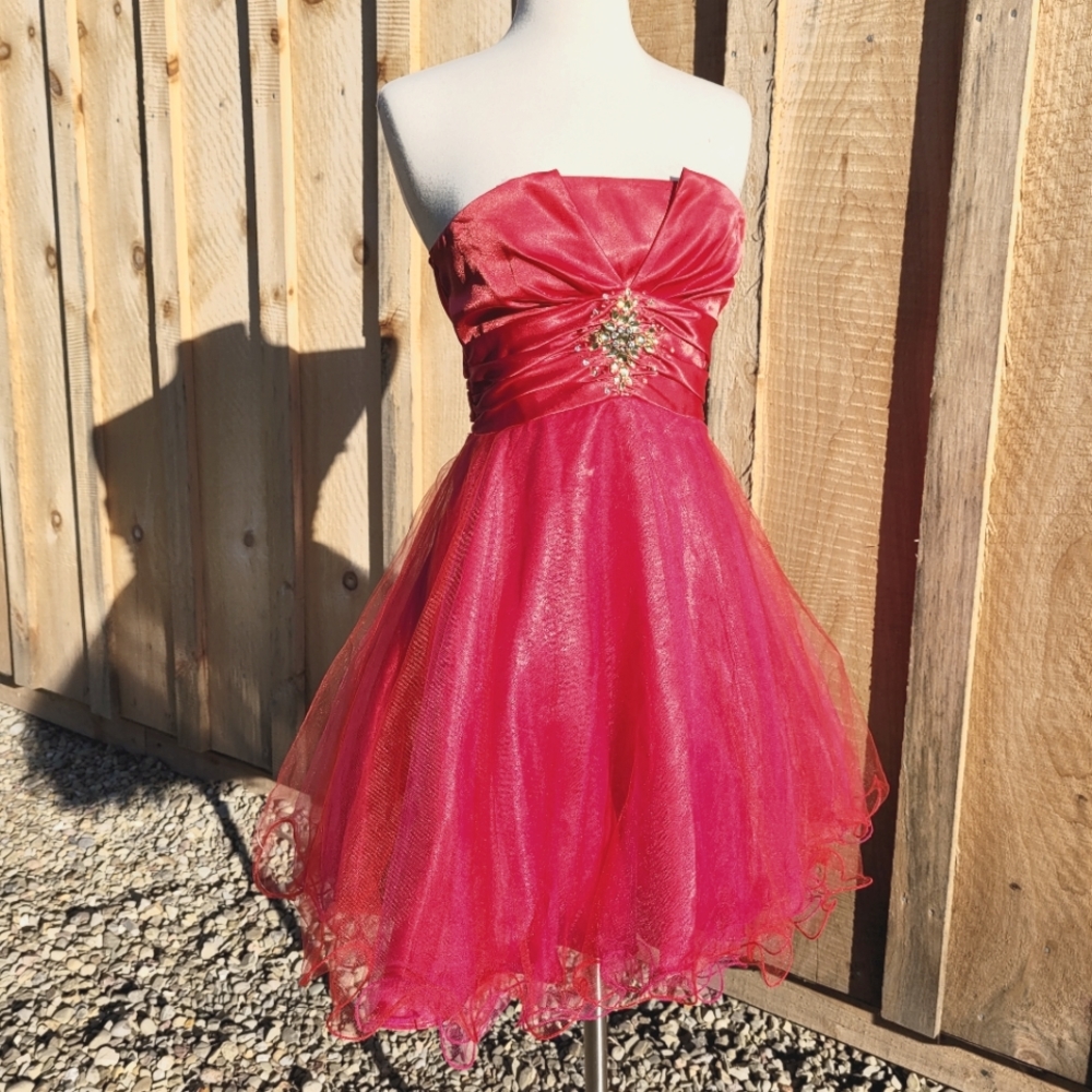 Strapless Pouf Dress XXS XS